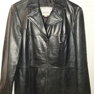 Wilsons Leather Women's Sleek Black Jacket